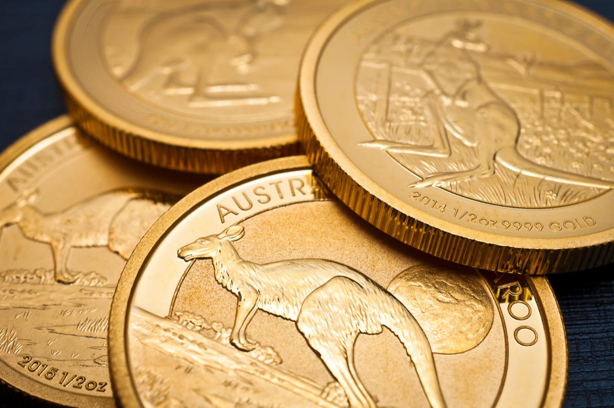 Australian Kangaroo – jedes Jahr ein neues Känguru-Motiv auf der goldenen Anlagemünze